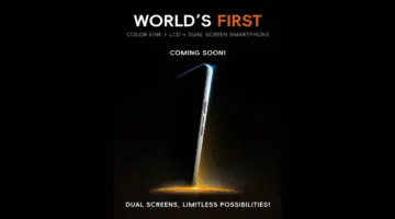 صدر للتو أول هاتف ذكي مزود بالحبر الإلكتروني الملون وشاشة LCD.